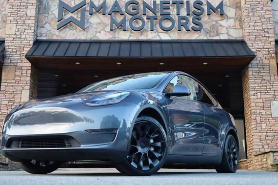 TESLA MODEL Y 2020 5YJYGDEE4LF029310 image